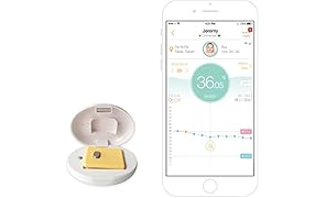 Temp Pal - Termometro Intelligente con Bluetooth e APP. La febbre del bambino sta andando su o gi&ugrave;? Temp Pal &egrave; il modo pi&ugrave; semplice per essere tranquili