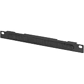 DIGITUS Cable Entry Panel, 10 Inch (254mm), Cable Entry, with Brush Band | 12 mm cable grommet - with mounting material - for