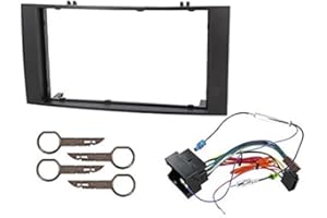 SOUND-WAY Marco de radio para VW Volkswagen T5 Multivan/Touareg/TRANSPORTER 2 DIN