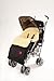 Kaiser Stroller Sheepskin Foot Muff Dublas Medical Sheepskin (Black)