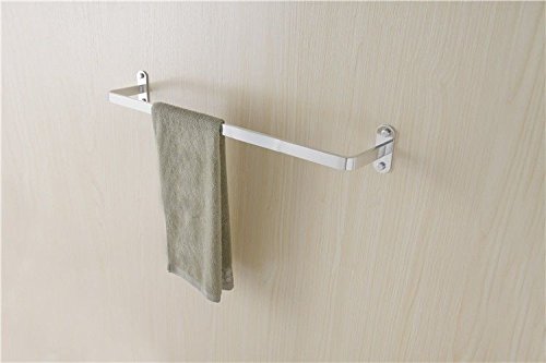 Preisvergleich Produktbild Hlluya Handtuchhalter Das Gold Handtuchhalter Einhebelsteuerung Raum Aluminium-Magnesium-Legierung Massive Dicke helle Oberfläche Licht Silber Handtuchhalter, Einem Silber Licht.
