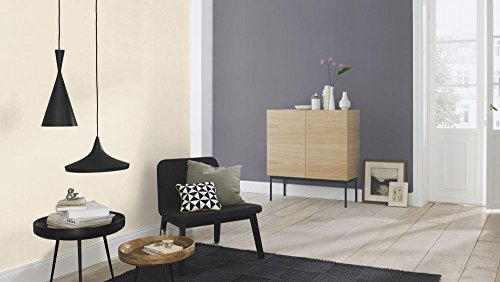Vlietstapete rasch prego 489569 uni dunkel grau - 3