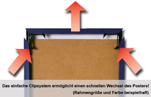 Bilderrahmen f. Riesen Poster – Größe 70 x 100 cm - 3