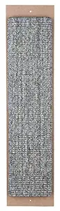 Trixie: - Hanging Scratching Board | Offer Your Kitty The Possibility to Play & Act Out Their Natural Scratching Habit, Without Damaging The Furniture | Supports Claw Care - 17 ? 70 cm Grey