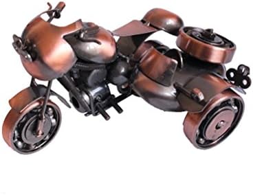 Office Decor Festival Gifts Vehicle Model Motor Tricycle Model Collectible Art Sculpture Tricycle For Home Decor Creative Desk Table Decoration Ornaments