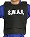 Produktbild SWAT Weste Kinder Kinderkostüm Jungen Polizist Polizei FBI Schwarz Karneval Kostüm Fasching 5-10 Jahre