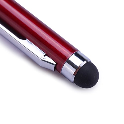 Liamoo 2 x Stylus Touchpen Stift für iPad, iPhone, Samsung Galaxy, HTC, Sony, Asus, usw (weinrot) - 6