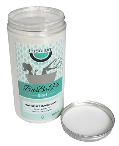 BaBePo-Bad von LaSolium – Badezauber für Bauch, Beine und Po – anregendes Basenbad mit hochwertiger grüner Mineralerde – belebender basischer Badezusatz bei Cellulite/ Bindegewebsschwäche – Natürliche Hautpflege – Dermatologisch getestetes basisches Badesalz. - 2