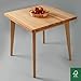 Produktbild Esstisch Massivholz Buche 100% FSC Hans Esszimmertisch Massivholz Tisch (75x 75 x 75 cm