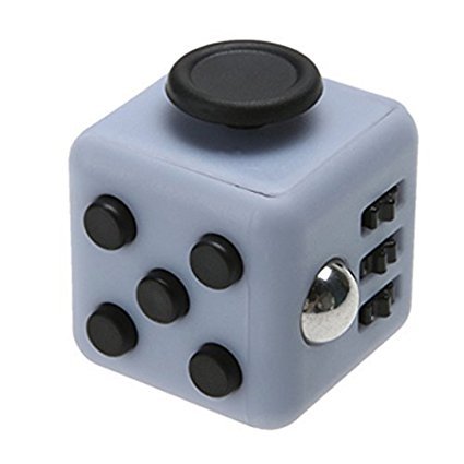 Fidget Cube Relieves Stress And Anxiety, Fidget Toy Fun Cube Anxiety Attention Toy for Children and Adults with ADHD ADD OCD Autism (GREY BLACK) Fidget Cube Relieves Stress And Anxiety, Fidget Toy Fun Cube Anxiety Attention Toy for Children and Adults with ADHD ADD OCD Autism (GREY BLACK)