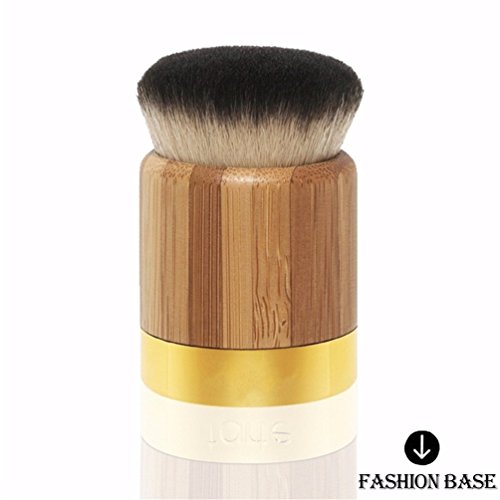 Fashion Base® 1PCS Brand New Tarte Airbuki Bamboo Powder Foundation Brush Cosmetic Makeup Authentic