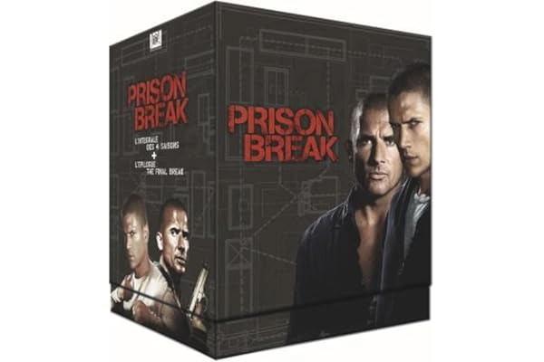 Prison Break, saisons 1 à 4 + Final Break - Coffret collector 23 DVD