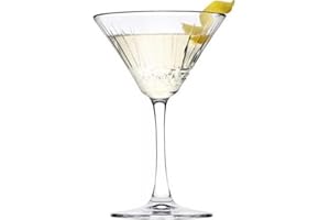 PASABAHCE 4 calici in vetro elysia martini