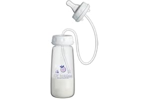 CF Bottles.EasyFeed Hands-Free Anti-Colic Premium Baby Bottle, 240ml- Real Life Nipple Design