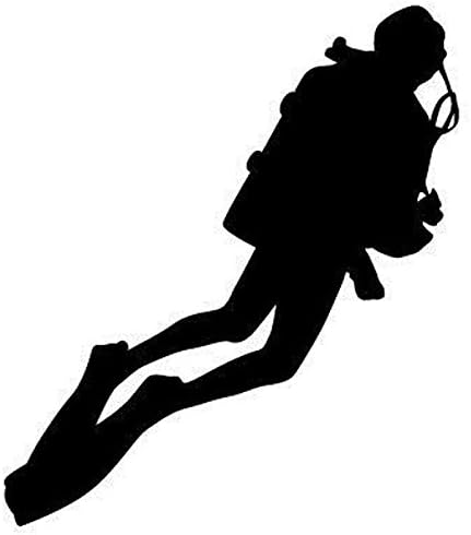Scuba Divers Cartoon Fashion Switch Sticker Wall Decal Vinyl 5WS0156