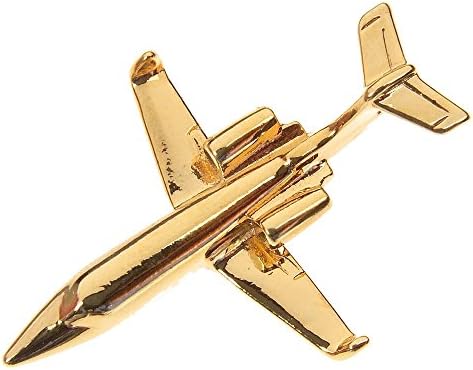 Clivedon Learjet Boxed Pin - Gold