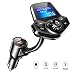Produktbild FM Transmitter Auto Bluetooth,Auto Radio Transmitter QC 3.0 Bluetooth Transmitter Für Auto 2 USB Ladegerät mit 1,44 Großbild für U Disk/TF-Karte/AUX-Eingang/EQ Modes KFZ Auto Wireless Audio Radio