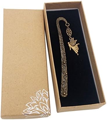 Antique Metal Mermaid, Angel Beaded Bookmark with Pendant (Angel)