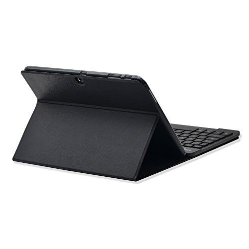 Sharon Galaxy Tab 4 10.1 SM-T530 SM-T535 Hülle mit beleuchteter Bluetooth – Tastatur | Ultraslim Schutzhülle | QWERTZ- Layout (Deutsch) | Tastatur herausnehmbar | Hintergrundbeleuchtete Tasten, Farbe einstellbar - 4