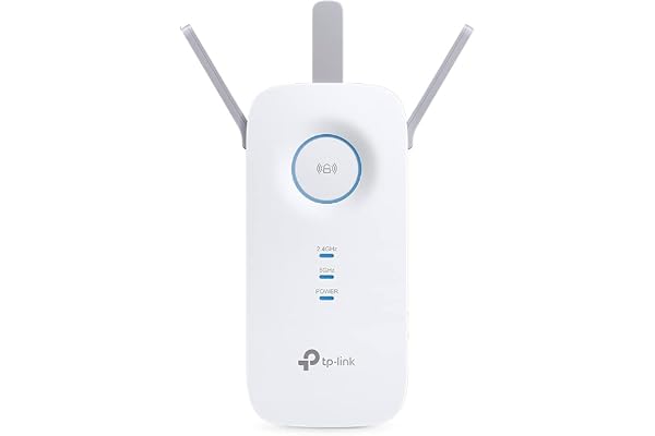 TP-Link RE550 - Repetidor WiFi 5 AC1900, Doble Banda, 1 Puerto GE, EasyMesh | Amplificador de Señal WiFi. Conexión Estable. Modo Punto de Acceso. Botón WPS para Configuración Fácil. App Tether.