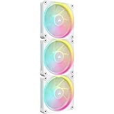 CORSAIR icue LINK LX120RGB 120mm Fan, Triple Pack, White (CO-9051030-WW)