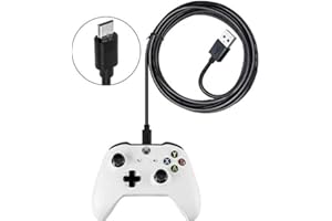 Akingdleo 5FT Black USB Charging Cable for Xbox One/X/S/Elite/Xbox One X/PS4/PS4 Slim/PS4 Pro Controllers