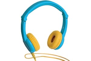 Lunii - Casque Audio Bleu - Compatible avec Ma Fabrique à Histoires - pour Les Enfants de 3 à 8 Ans