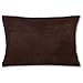 Produktbild Bestlivings Kissenhülle Kuschel 40x60cm Kissenbezug Dekokissen Auswahl: Braun - Hot Chocolate Ohne Füllung