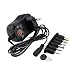 Produktbild Netzteil Stecker,Hunpta@12 Watt EU Universal AC/DC Netzteil Adapter Ladegerät Adapter 6 Adapter 3 V-12 V (Schwarz)