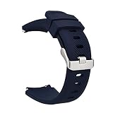 ☆ Correa 22mm ☆--- Compatible Samsung Gear S3 Frontier/ Classic, Galaxy 46mm(SM-R800/SM-R805), Huawei Watch 2 Classic, Pebble Time/ Pebble Time Steel, Vector Luna/ Meridian, Motorola Moto 360 2nd Gen (46mm) mens, LG G Watch/ R/ Urbane, Asus ZenWatch 1/ Asus ZenWatch 2nd Gen [1.63"], Martian Notifier, Ticwatch 1/ Pro, Huami Amazfit Pace/ Stratos, Fossil Q Founder 2.0/ Wander/ Marshal/ Fossil Q Men's Gen 3 Explorist y otros relojes de 22mm de ancho. (El paquete no incluye cualquier reloj.)
