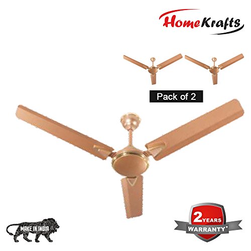 Buy Homekrafts Jwel Ceiling Fan Antique Copper Online At Lowest