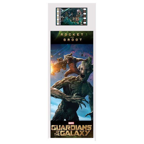 Guardians of the Galaxy "Rocket Raccoon and Groot" Film Cell Bookmark by Filmcells Ltd