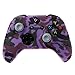 Produktbild Fogun Wasser Transfer Druck Tarnung Silikon Hülle Abdeckungs Haut Kasten für Xbox One X S Controller x 1 mit Pro aufsätze Thumb Grips x 2 (4#)