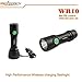 Produktbild Bazaar ORCATORCH WR10 XM-L2 (U2) 950LM Wireless Aufladen LED Taschenlampe