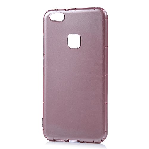 Huawei P10 Lite Silikon Case Huawei P10 Lite Handyhülle YOKIRIN Premium Relief Flexible TPU Silikon Case Schutzhülle Weich Cover Handytasche Etui Handycase Slim Fit Rutschfest Kratzfest Silikonhülle Lila - 3