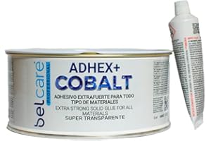 BELCARE - Cobalt, Adhesivo Transparente, Resistente, para Pegar y Reparar Piedra Natural, Marmol, Granito y Cuarzo Silestone, 750 ml
