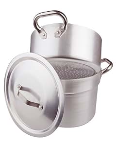 Pentole Agnelli Kochtopf – Aluminium Mit Edelstahlbeschichtung, 40 Cm Durchmesser, 2 Griffe