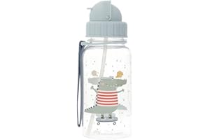 Tutete Gourde Enfant avec Paille Douce Rétractable | Bouteille d'Eau Tritan 500ml Sans BPA, Lavable au Lave-Vaisselle, Poignée de Transport et Bouchon Anti-Fuite Facile à Ouvrir | Croc