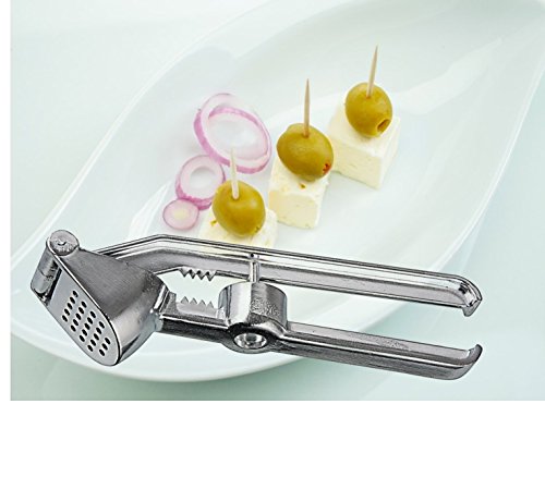 Fackelmann 45606 3 in1 Knoblauchpresse, Nussknacker und Kirsch Olive - 3