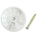 Pro Nail Art Piercing Hand Drill Hole + 24 Pendants Dangle Manicure Supply