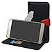 Produktbild Lenovo P2 Hülle,Mama Mouth Brieftasche Schutzhülle Case Hülle mit Kartenfächer und Standfunktion für Lenovo P2 (5.5 Zoll) Smartphone,Schwarz