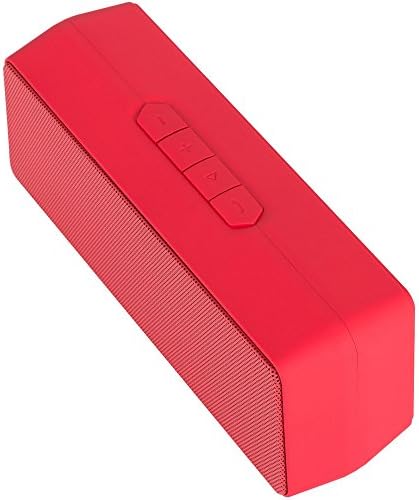 Bluetooth Speakers, Mini Portable Wireless Speakers Surround Sound Stereo Bluetooth Speaker for iPhone / iPad / iPod / MP3 Player / Smartphone Tablet and Laptops - Red