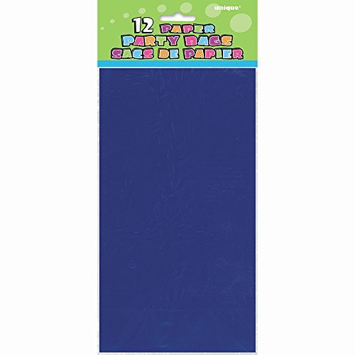Königsblau Papier Partytüten (Packung mit 12) - 2