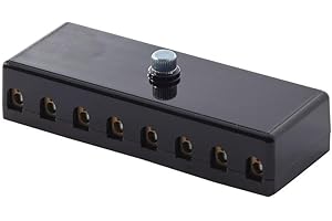 ‎HELLA HELLA 8JD 002 290-201 Sicherungsdose - 8-polig - 8A - schwarz - Stecker: Schraubkontakt