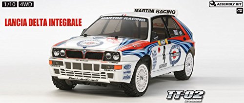 58570 TAMIYA LANCIA DELTA TT-02 1/10th R/C KIT RADIO CONTROL 1/10 CAR NEW!