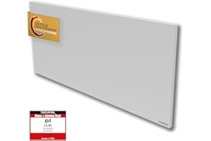 SCHMIDBAUER® Infrarotheizung Concept 1100 Watt - inkl. Montagezubehör - Wand/Deckenhalterung - deutsche Qualitätsmarke - Überhitzungsschutz