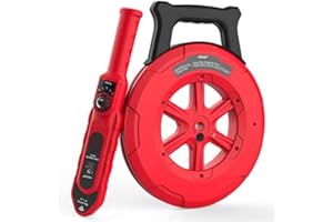 Ginorgee Testeurs de câbles réseau - Le détecteur de Blocage de tuyaux détecte Le Mur/PVC/Fer/Ciment/Plastique/Acier/cuivre/Fil(5140)