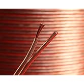 electrosmart 25m Quality 18AWG Loud Speaker Cable - Multi-Strand - Outside Dimensions of Cable: 5mm x 2.5mm