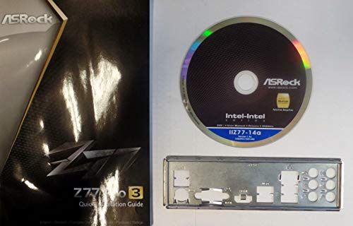 Preisvergleich Produktbild ASRock Z77 Pro3 Handbuch - Blende - Treiber CD