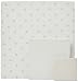 Minene Cot Bedding Bale Set (Cream with Beige Star)
